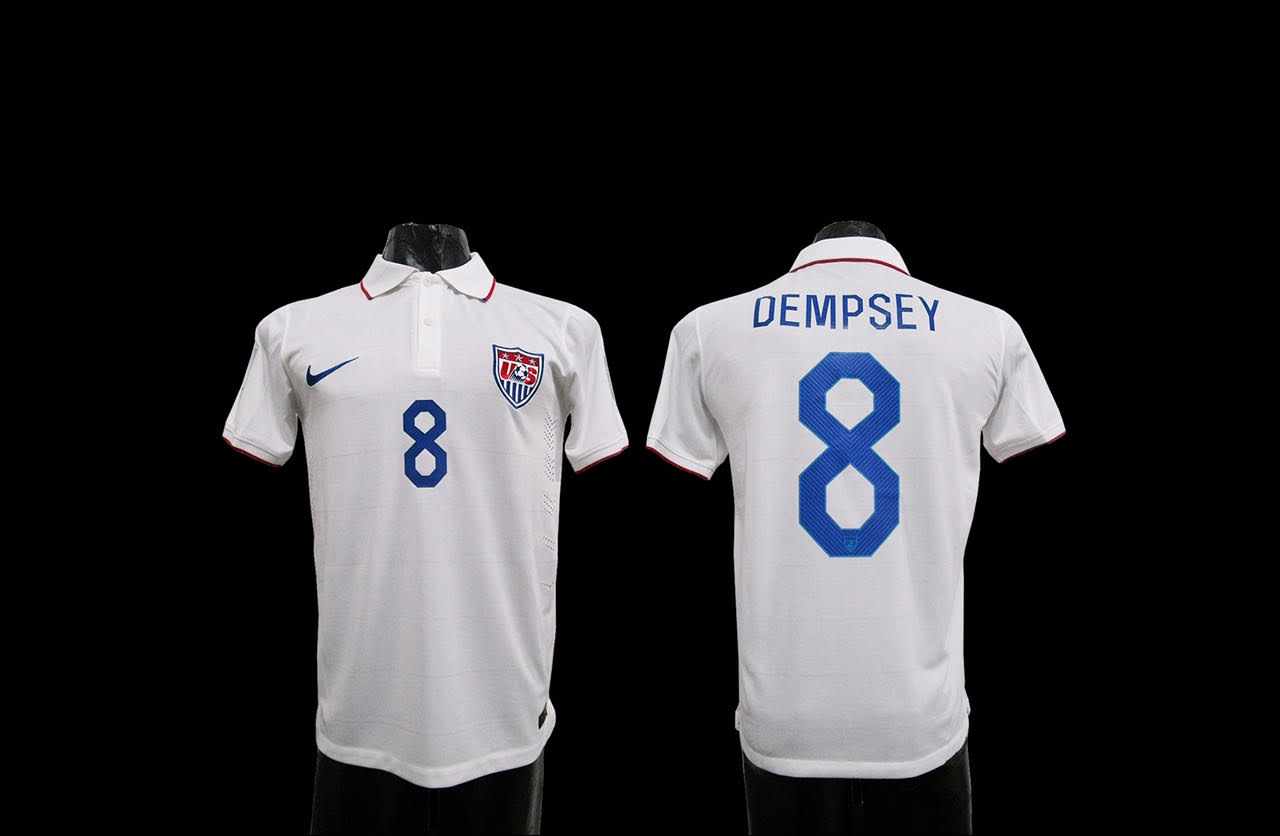 Clint Dempsey match-worn jersey