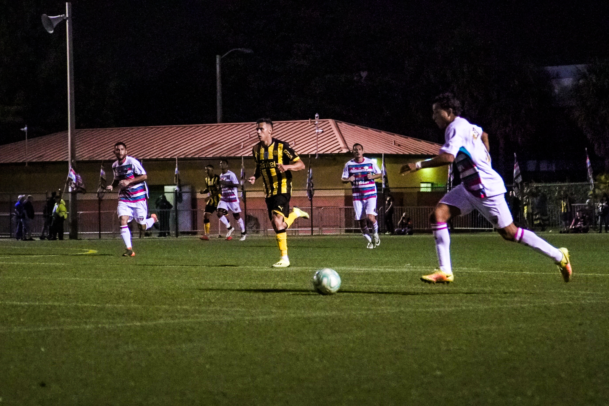 Pushing upfield